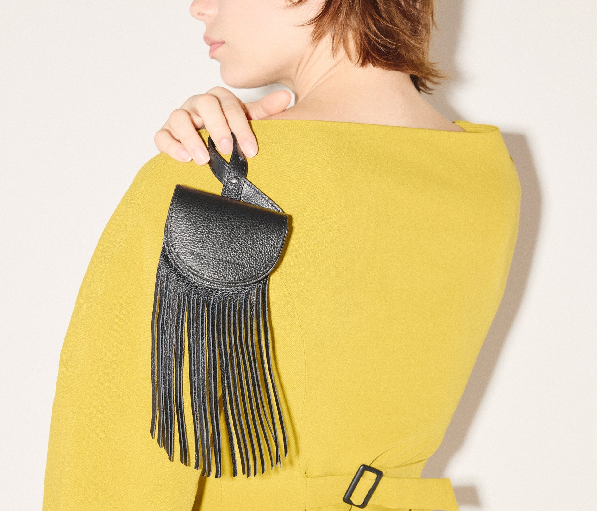 FREDA SALVADOR JONI FRINGE BAG CHARM