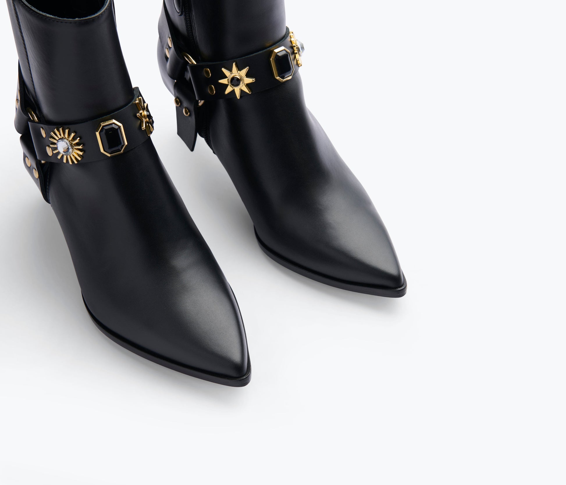 FREDA SALVADOR HADEN EMBELLISHED ANKLE BOOT