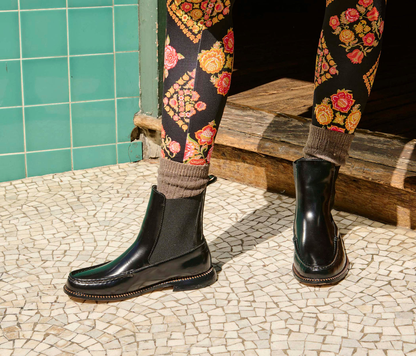 FREDA SALVADOR RENN MOCCASIN CHELSEA BOOT