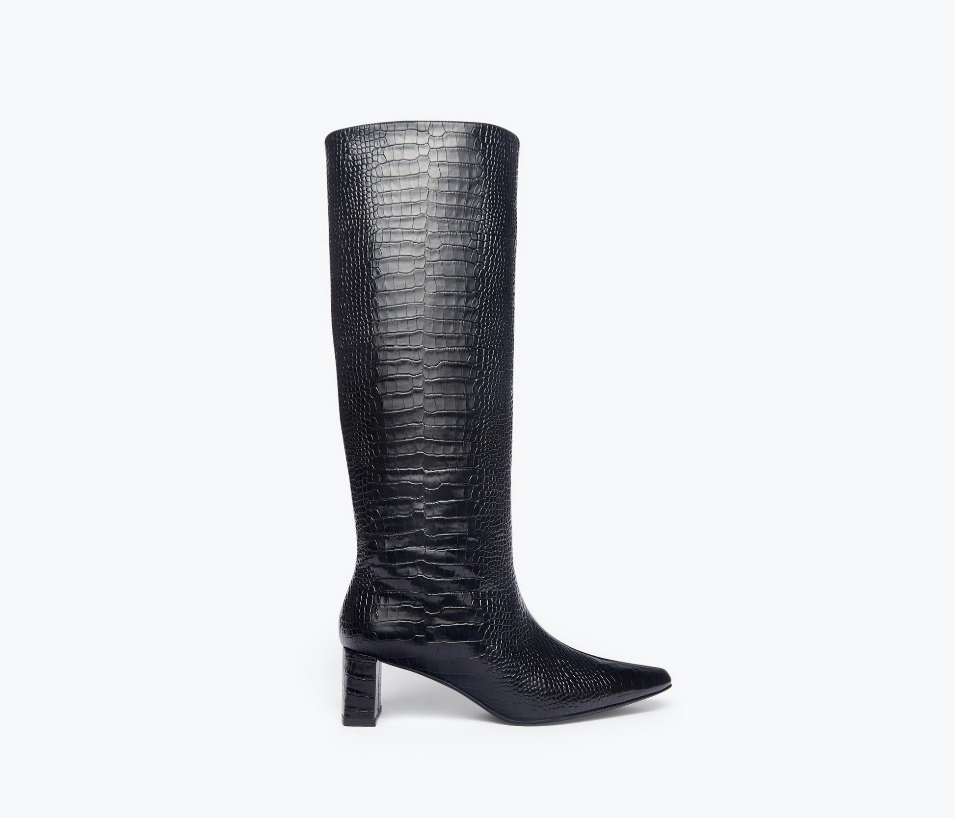 FREDA SALVADOR PHOENIX CROC COMBO TALL BOOT