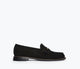Black Suede with Hardware