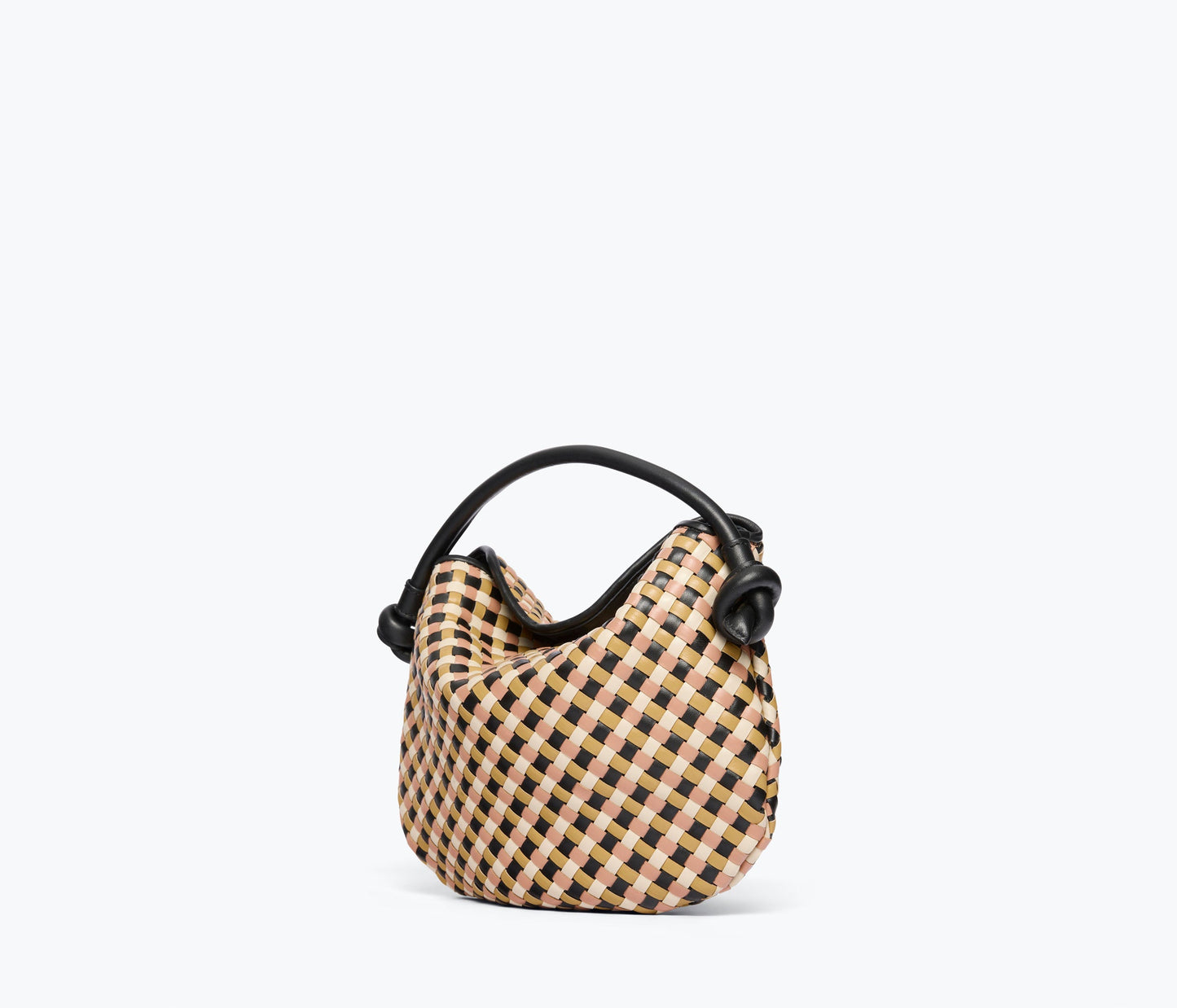 FREDA SALVADOR ELIS WOVEN LEATHER HANDBAG