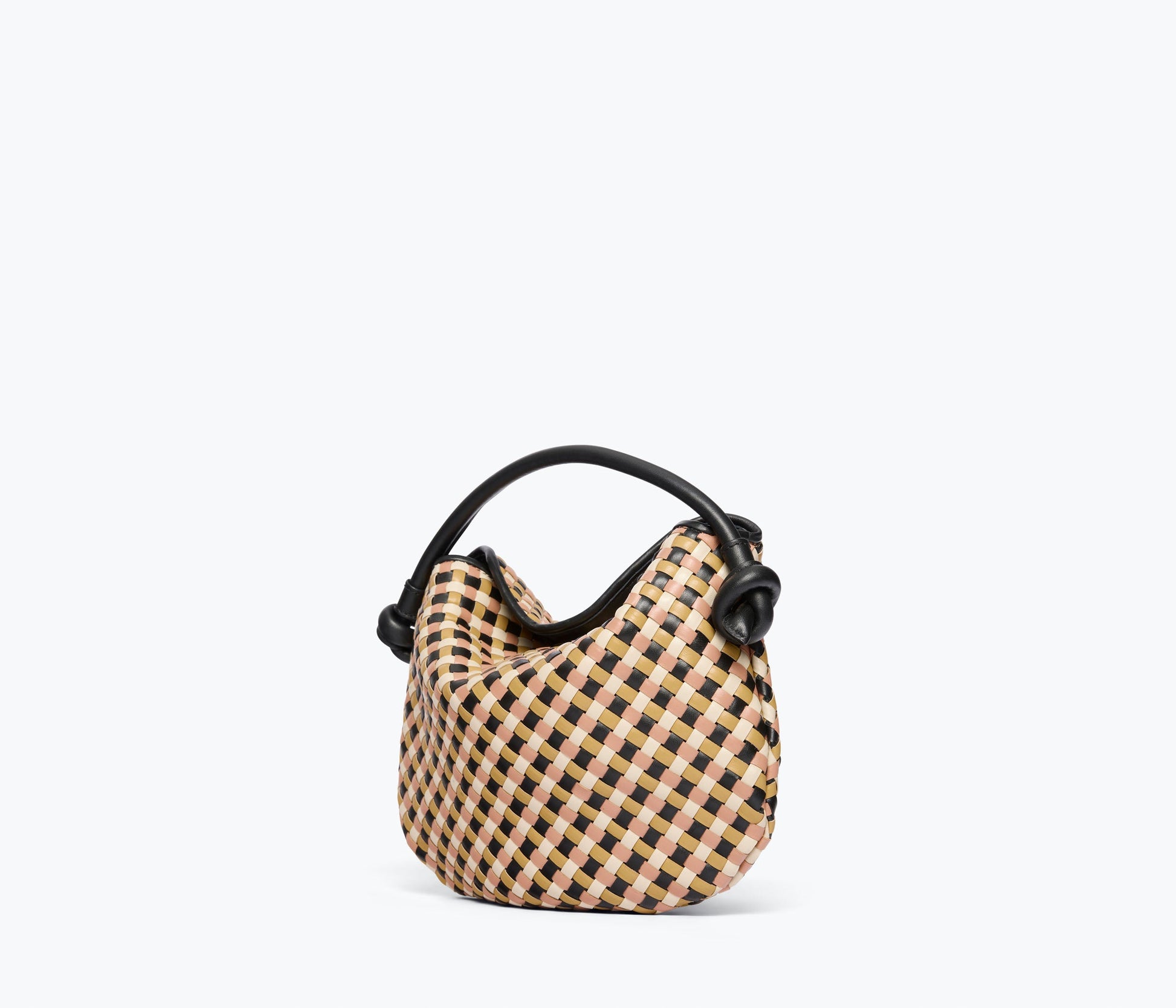 FREDA SALVADOR ELIS WOVEN LEATHER HANDBAG