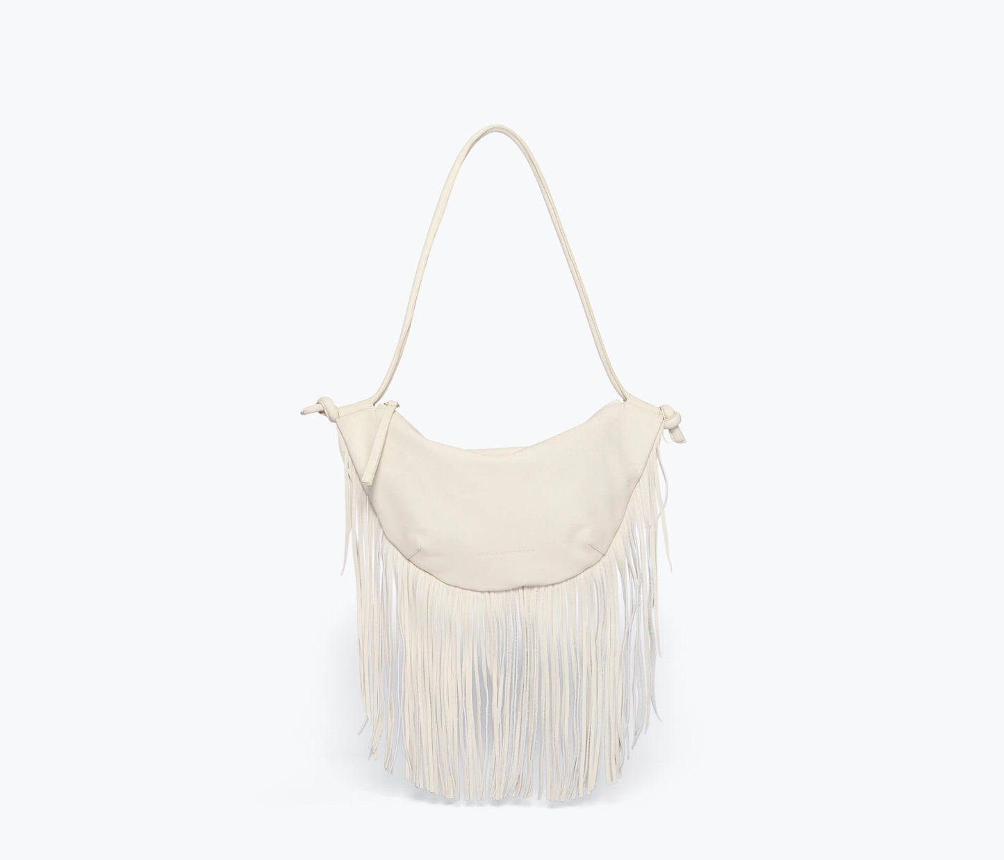 FREDA SALVADOR ERIKA CRESCENT FRINGE BAG