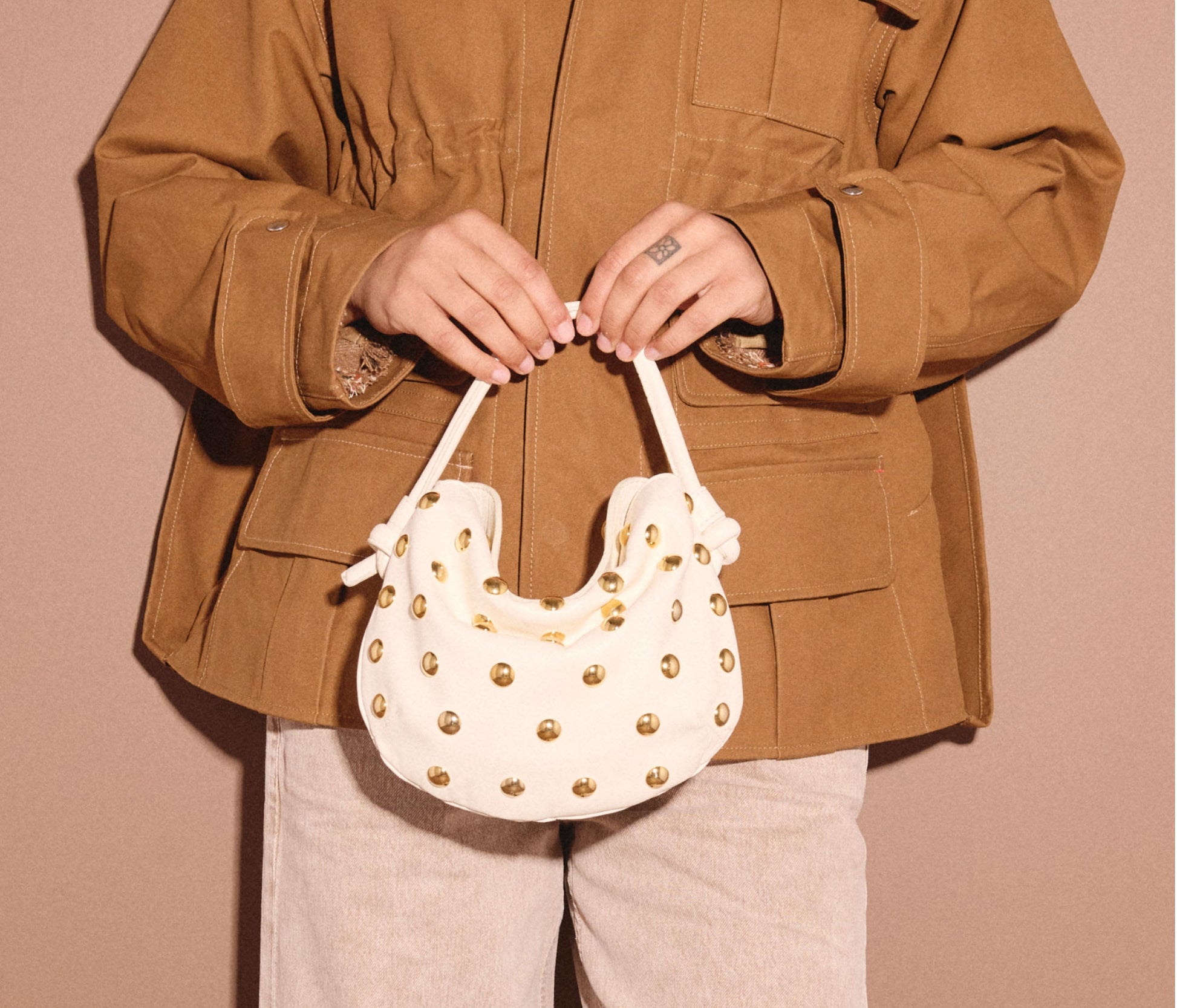 FREDA SALVADOR ELIS MINI CRESCENT BAG