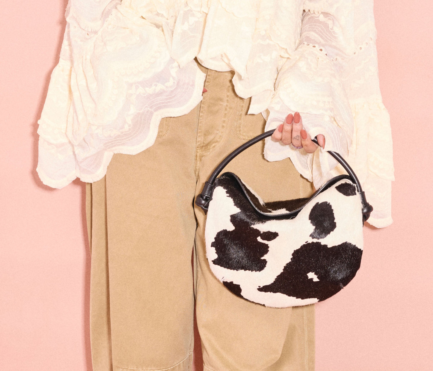 FREDA SALVADOR ELIS MINI CRESCENT BAG