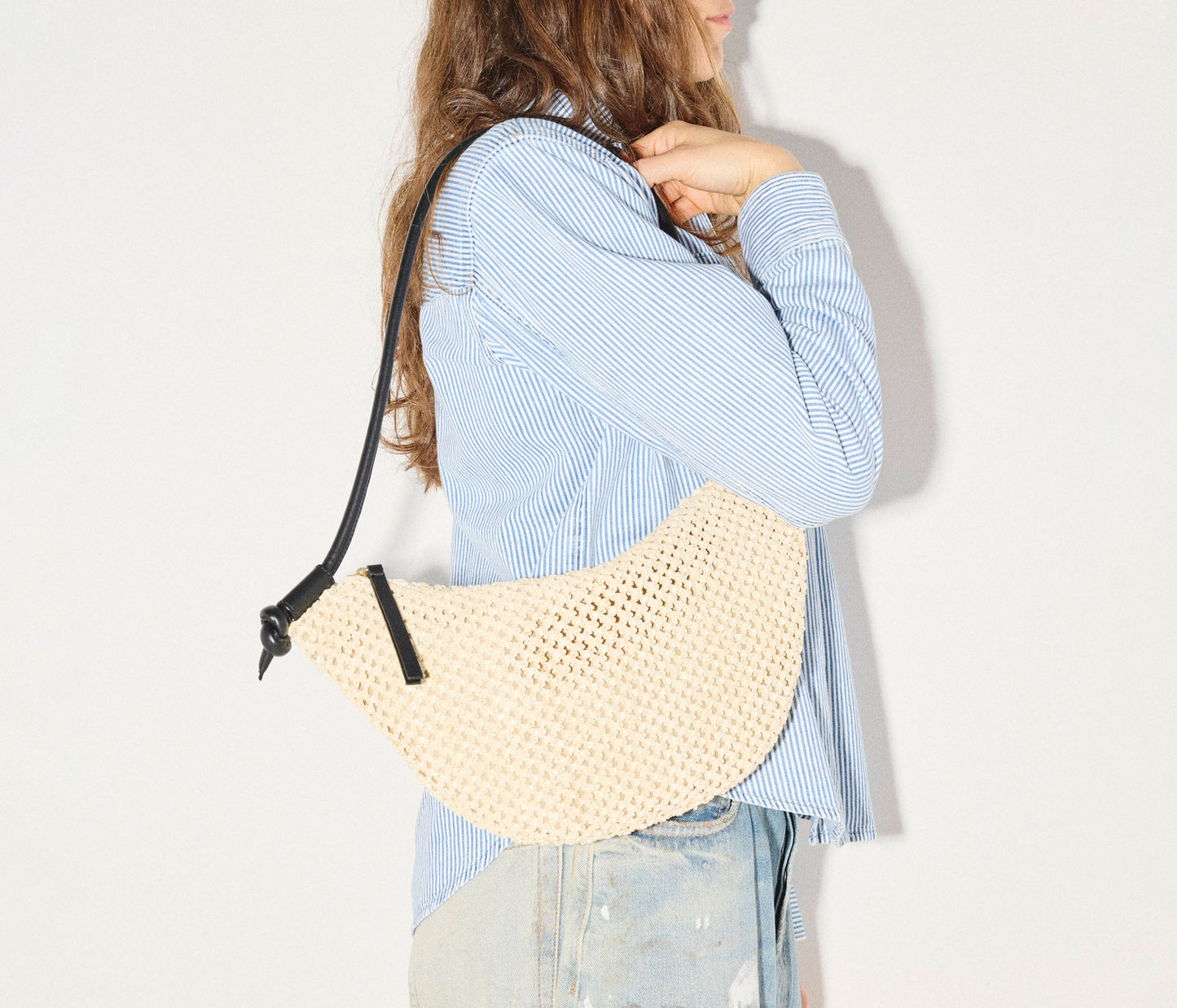 FREDA SALVADOR ELODIE CRESCENT BAG