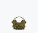 Olive Suede with Gold Studs