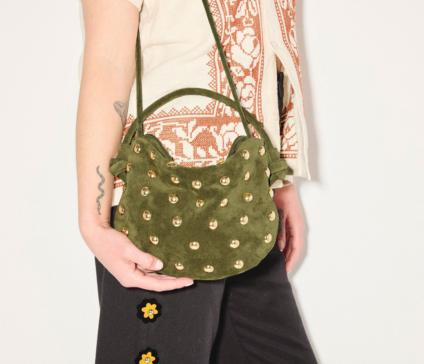 FREDA SALVADOR ELIS MINI CRESCENT BAG