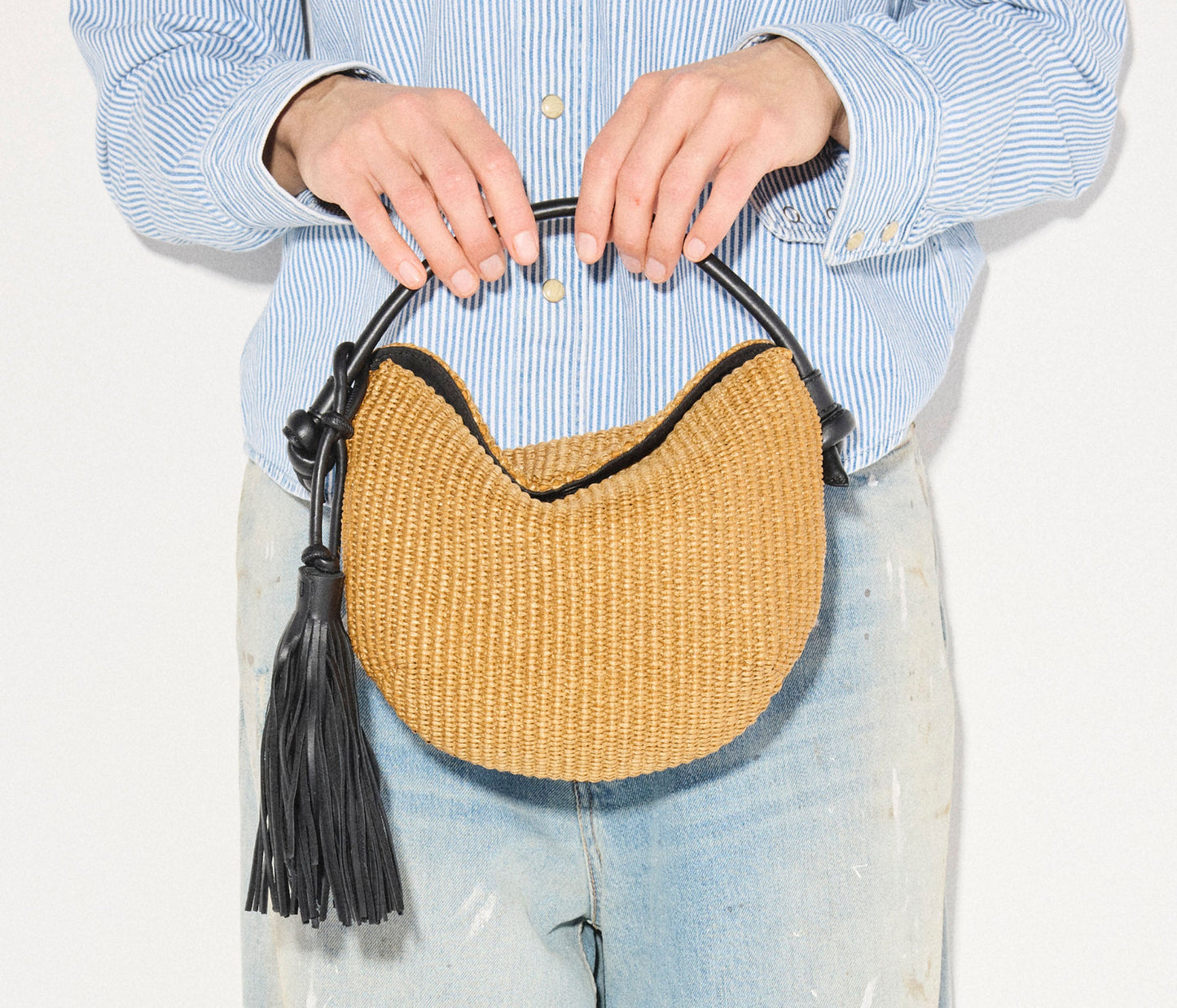 FREDA SALVADOR ELIS MINI CRESCENT BAG