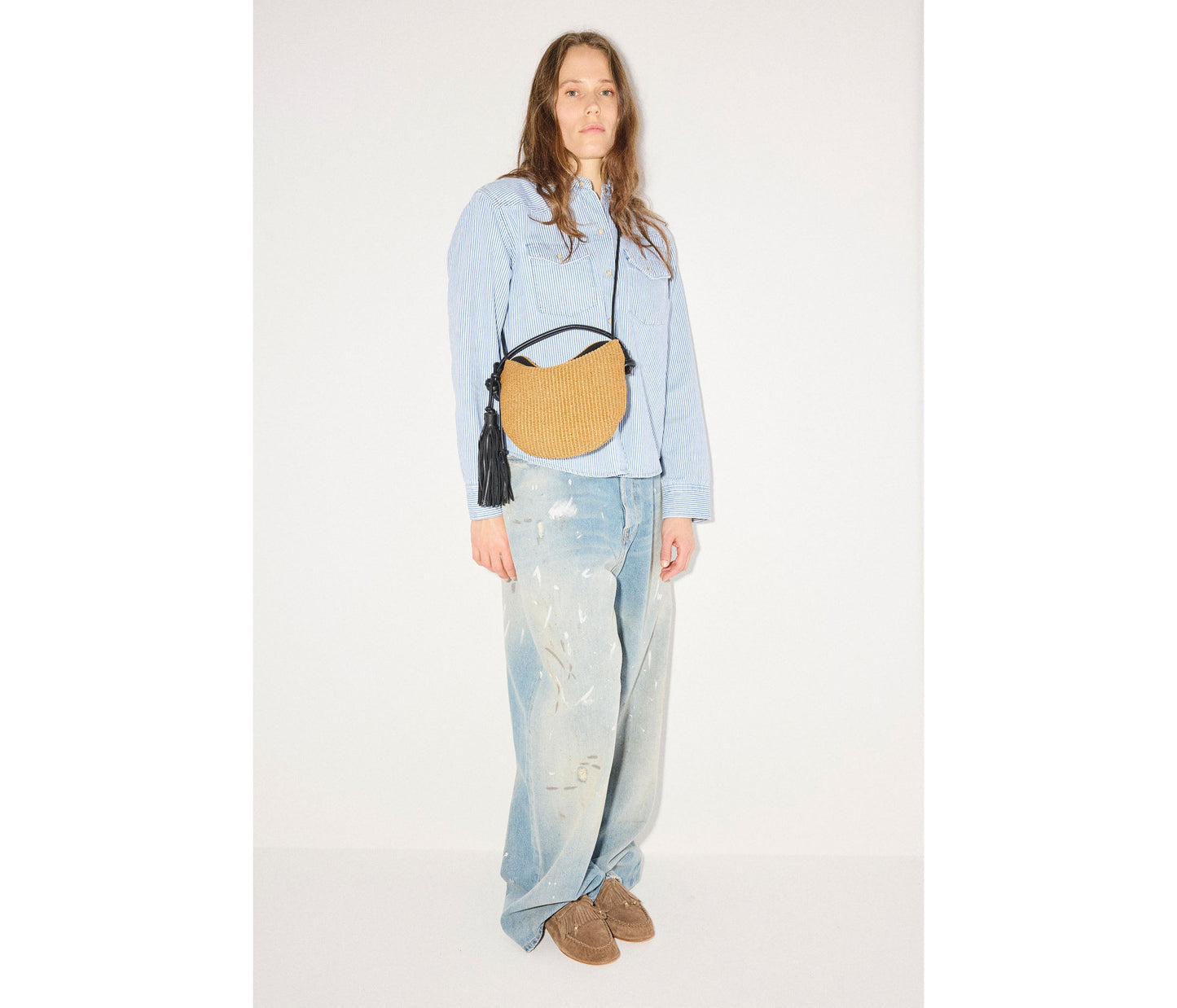 FREDA SALVADOR ELIS MINI CRESCENT BAG