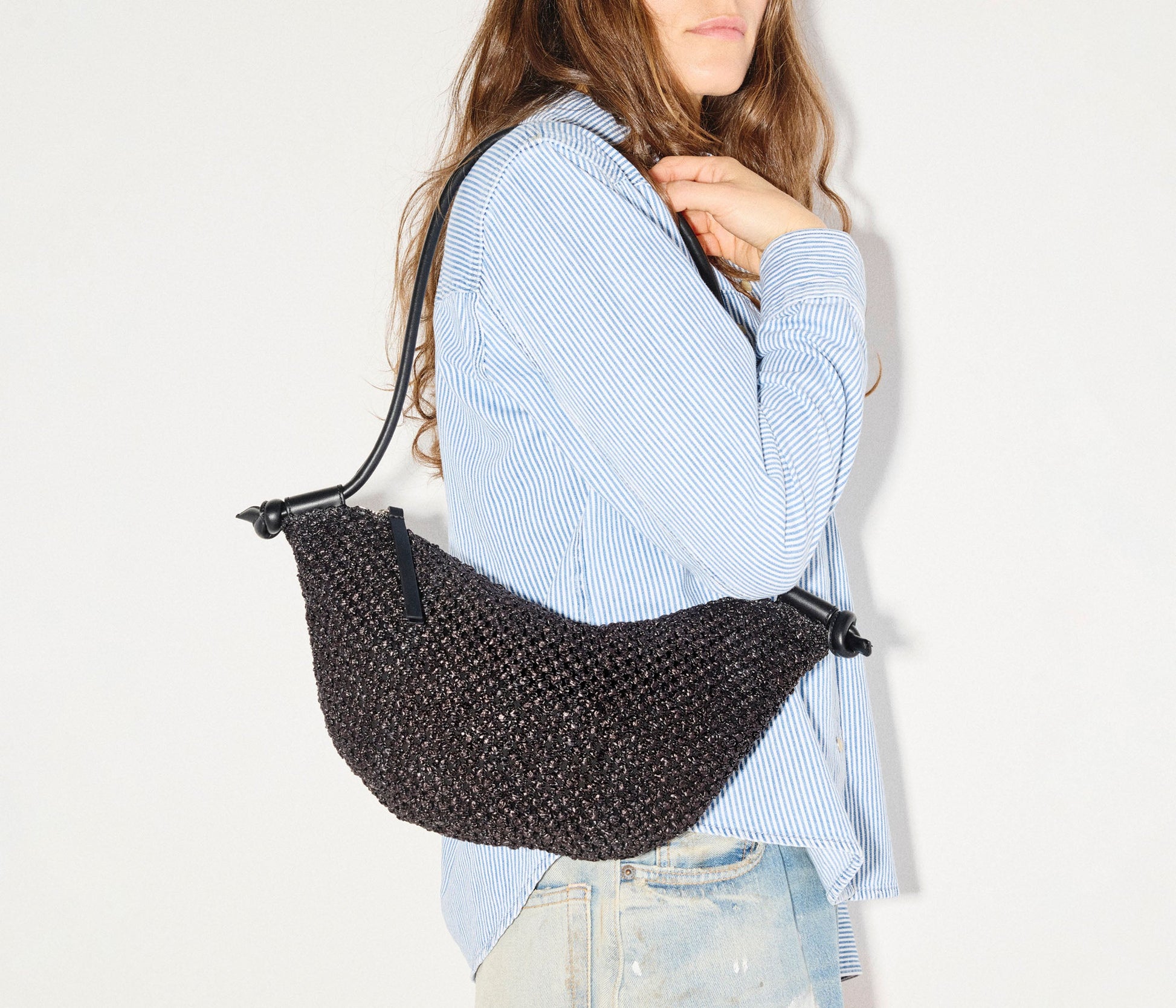 FREDA SALVADOR ELODIE CRESCENT BAG
