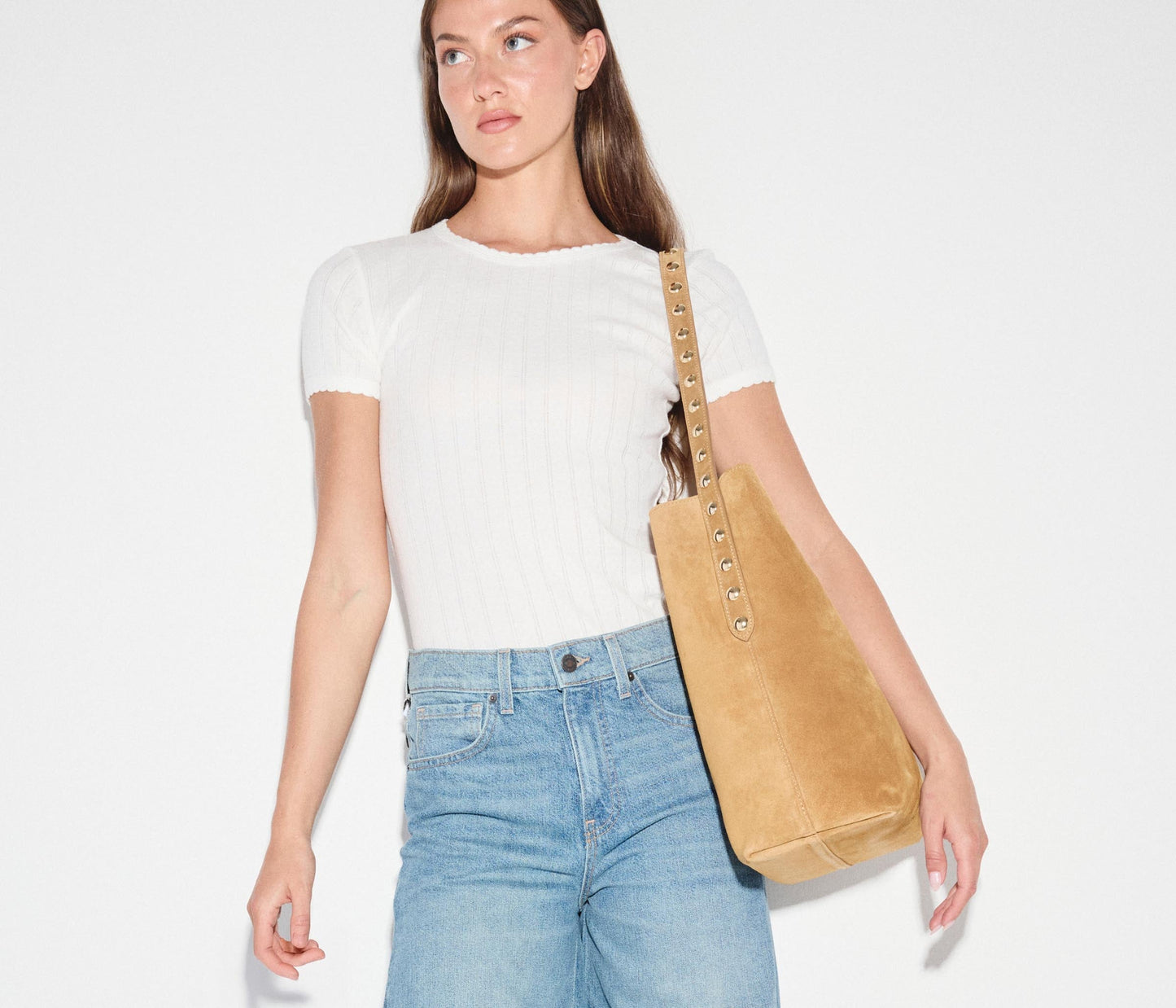 FREDA SALVADOR CALA STUDDED TOTE