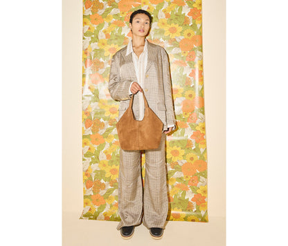 FREDA SALVADOR ABIGAIL SUEDE TOTE
