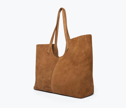 FREDA SALVADOR AVERY LARGE SUEDE TOTE
