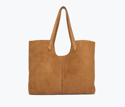 FREDA SALVADOR AVERY LARGE SUEDE TOTE