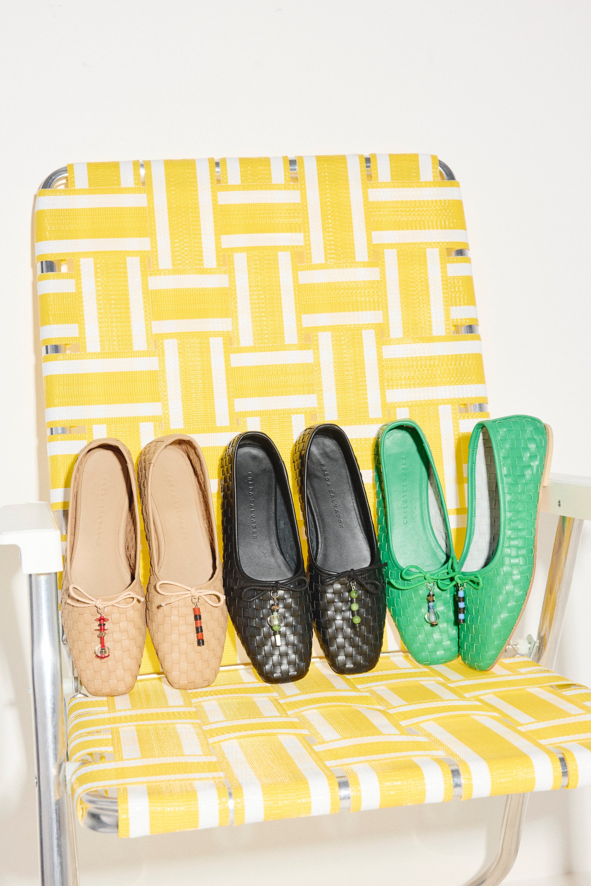 FREDA SALVADOR Exclusive Beaded Lace Totems