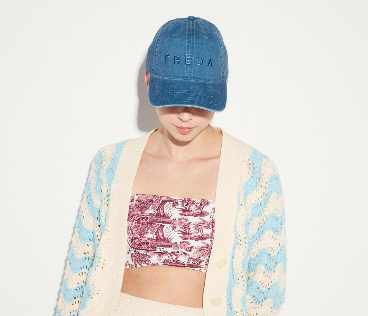 FREDA SALVADOR Embroidered Freda Hat