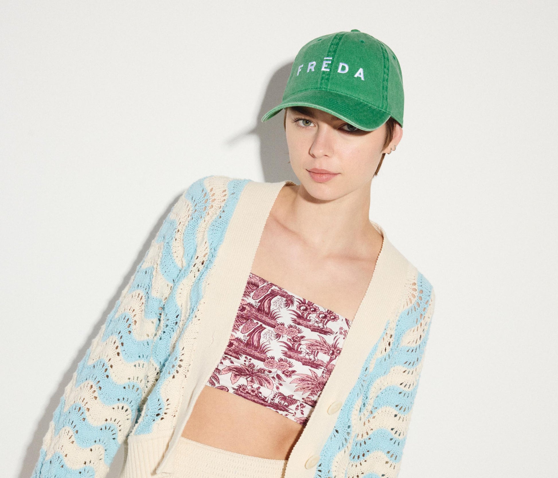 FREDA SALVADOR Embroidered Freda Hat