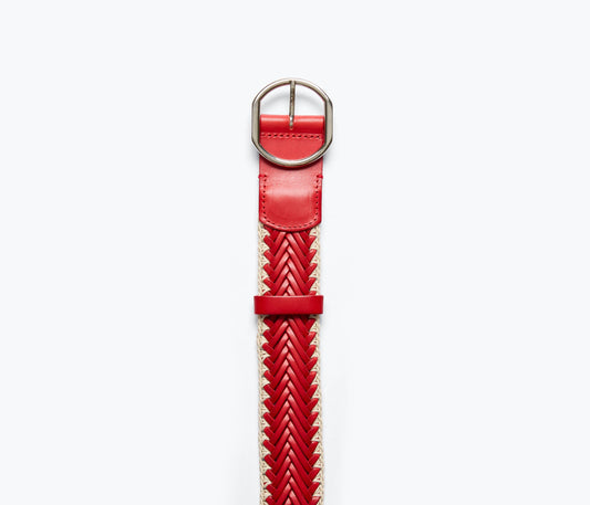 FREDA SALVADOR BRANDY WOVEN BELT